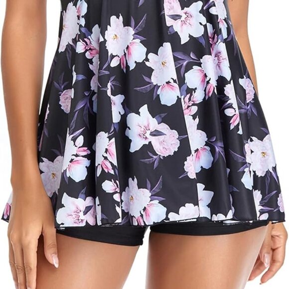 Two Piece Tankini Swimsuits for Women（XL) - Picture 5 of 7